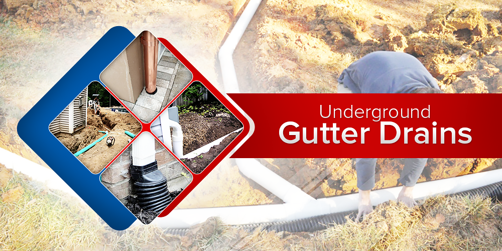 underground gutter drains